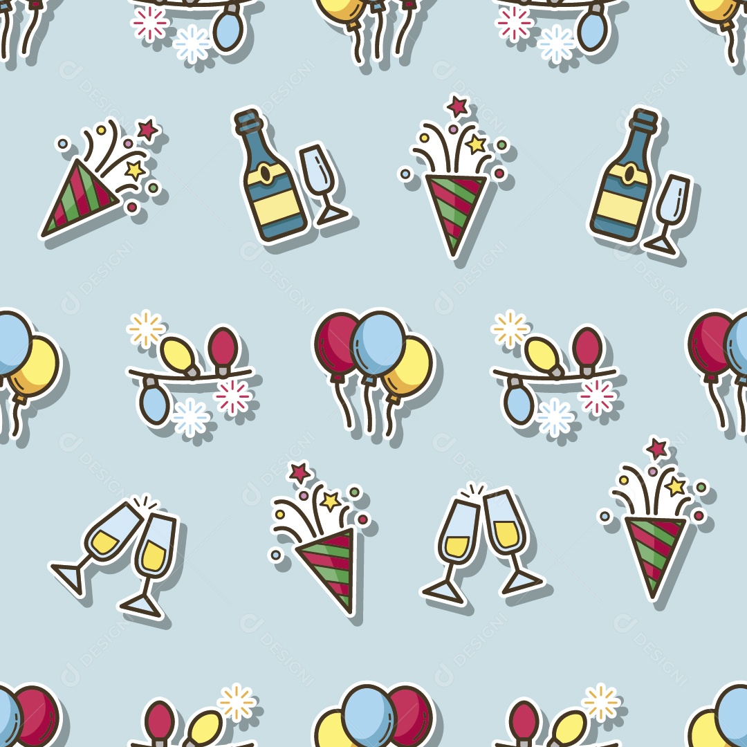 Conjuntos de Vetores Natalino Ilustração Vetor EPS