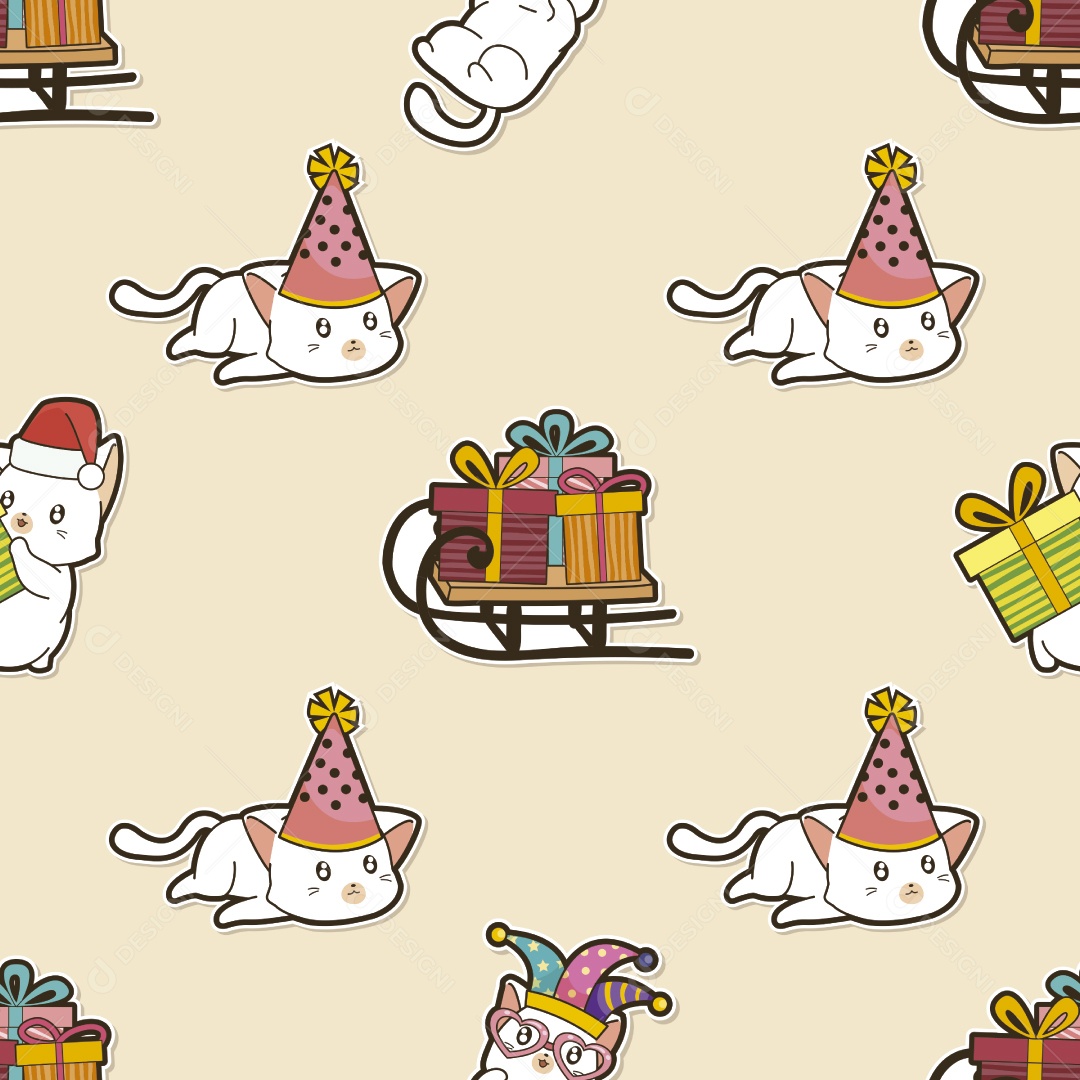 Conjuntos de Elementos Natalino Ilustração Vetor EPS