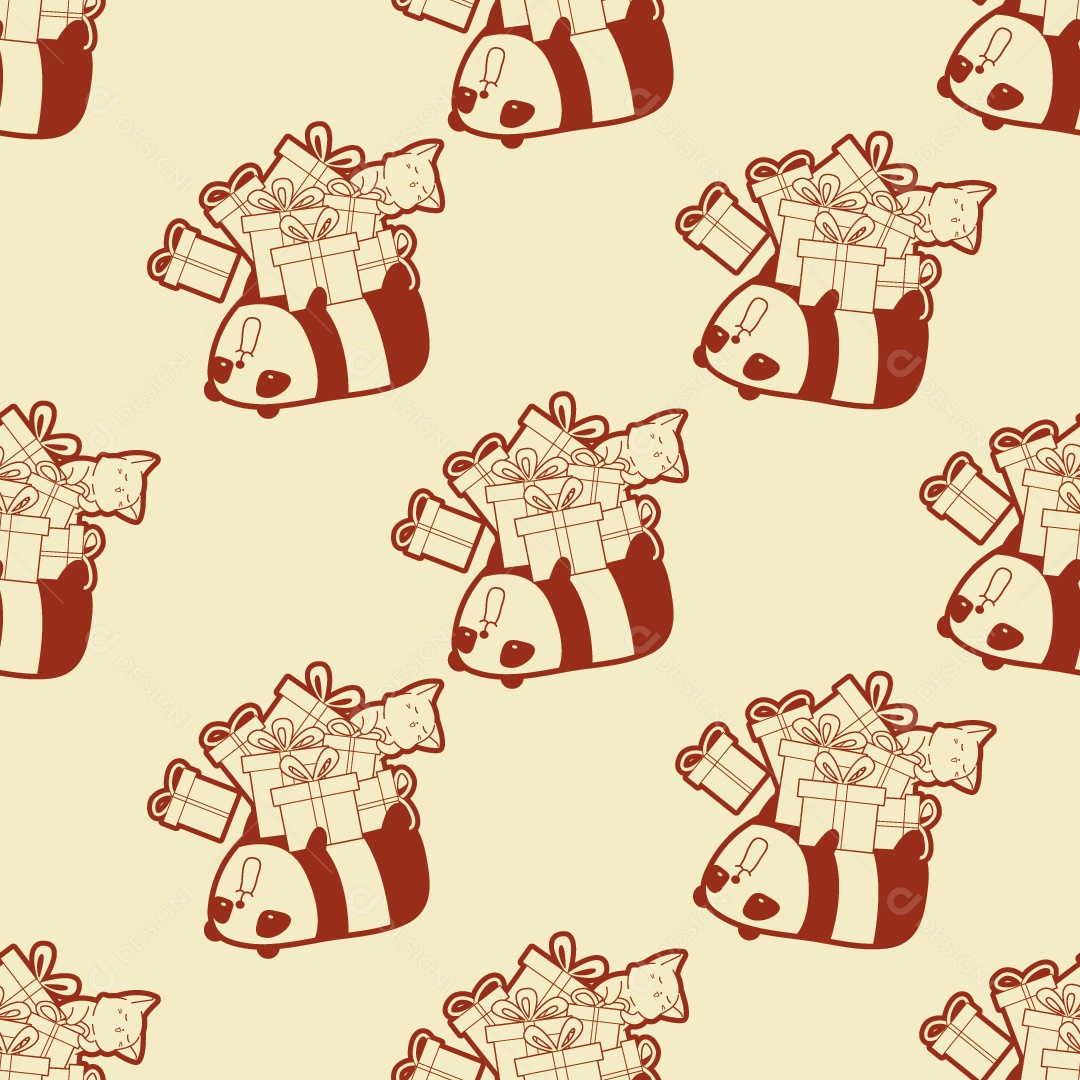 Conjuntos de Elementos Natalino Ilustração Vetor EPS