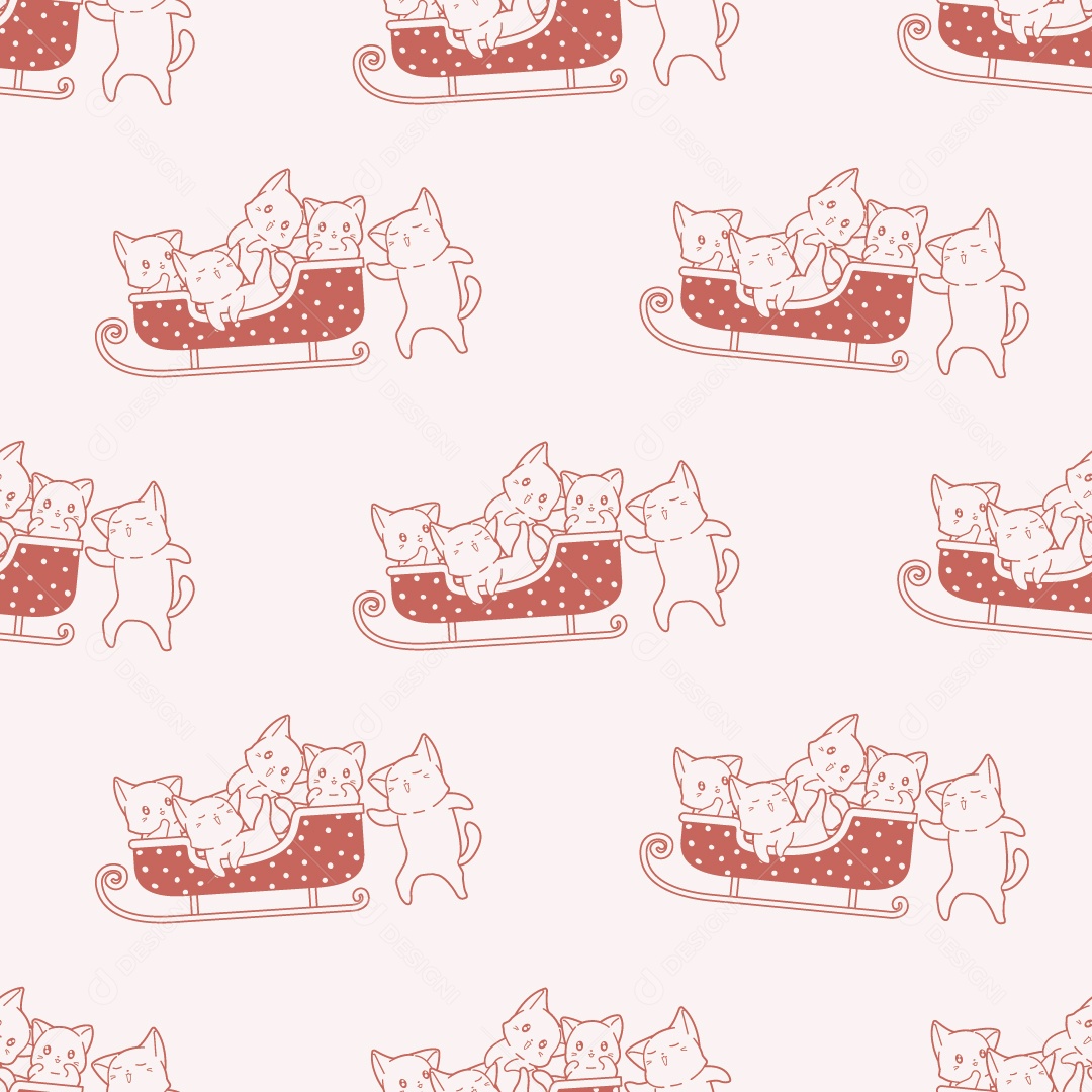 Conjuntos Natalino Ilustração Vetor EPS