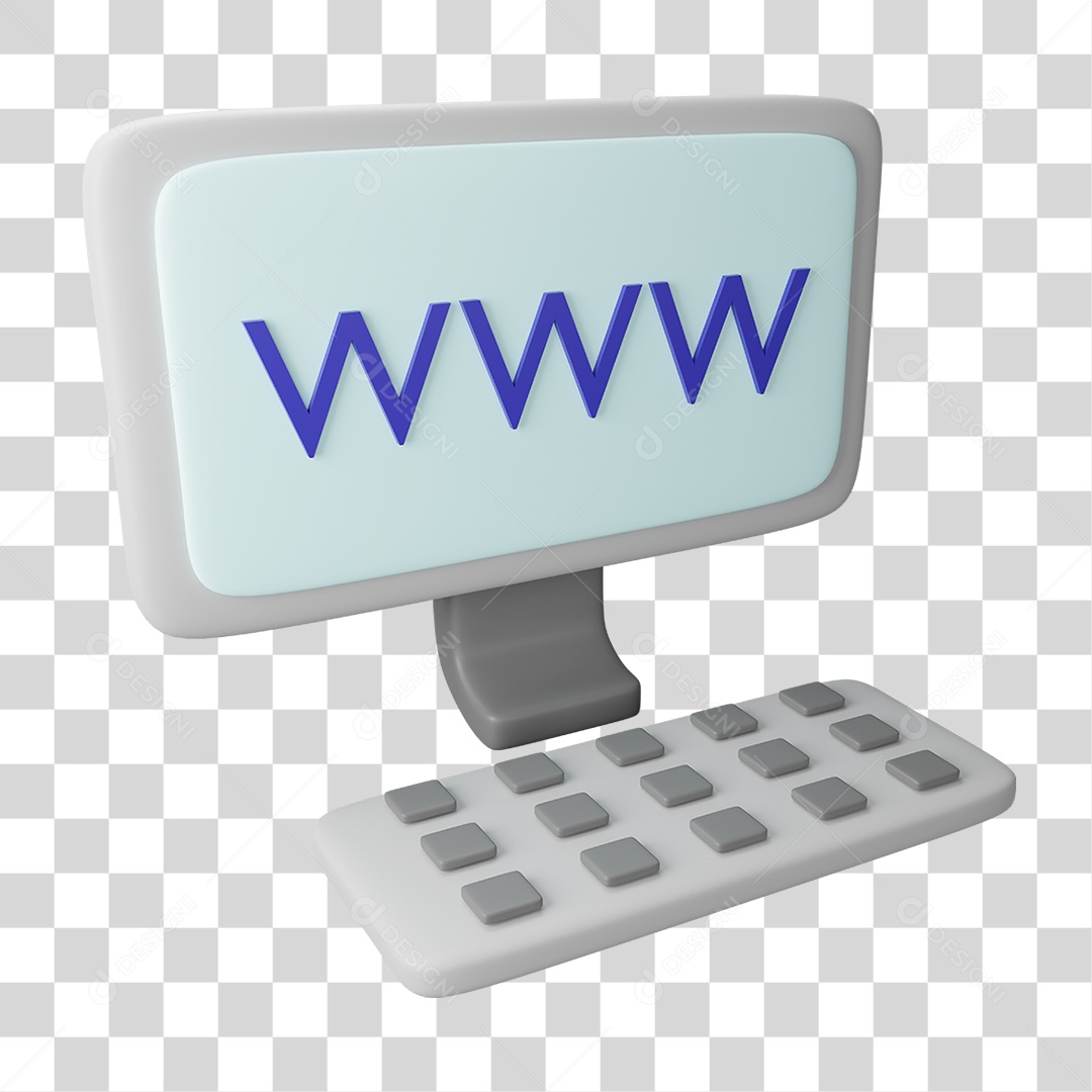 Computador para Pesquisas PNG Transparente