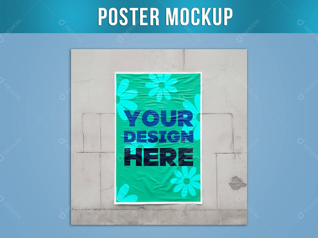 Poster Mockup PSD