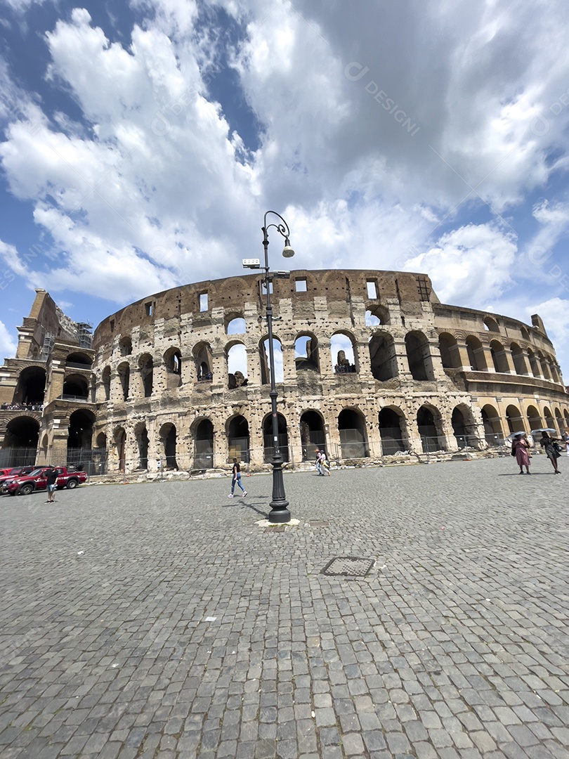 Detalhes Marco histórico Coliseu