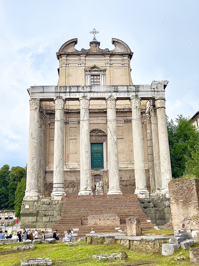 Roma, Templo de Antonino e Faustina