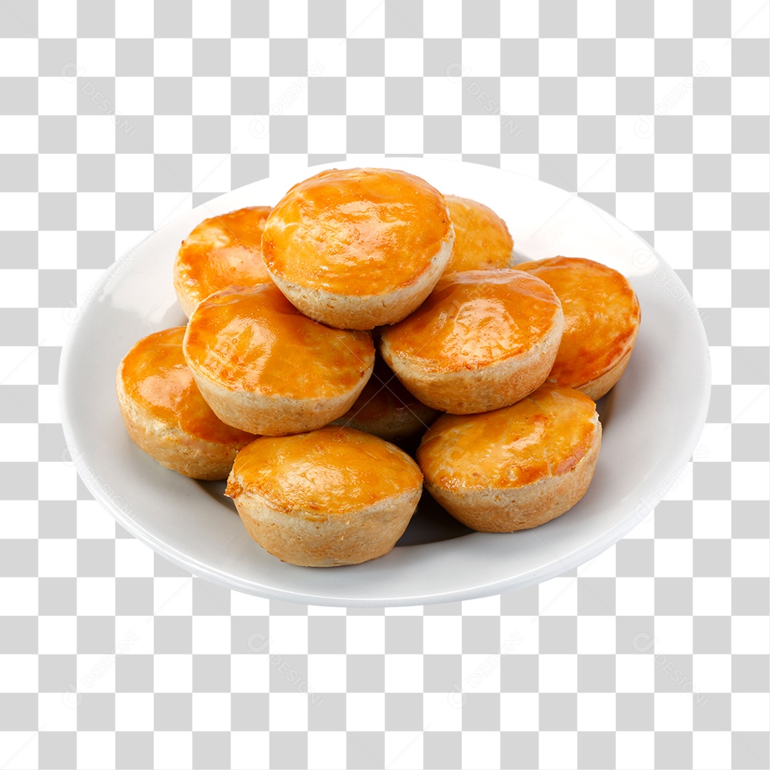 Empadas Assadas PNG Transparente