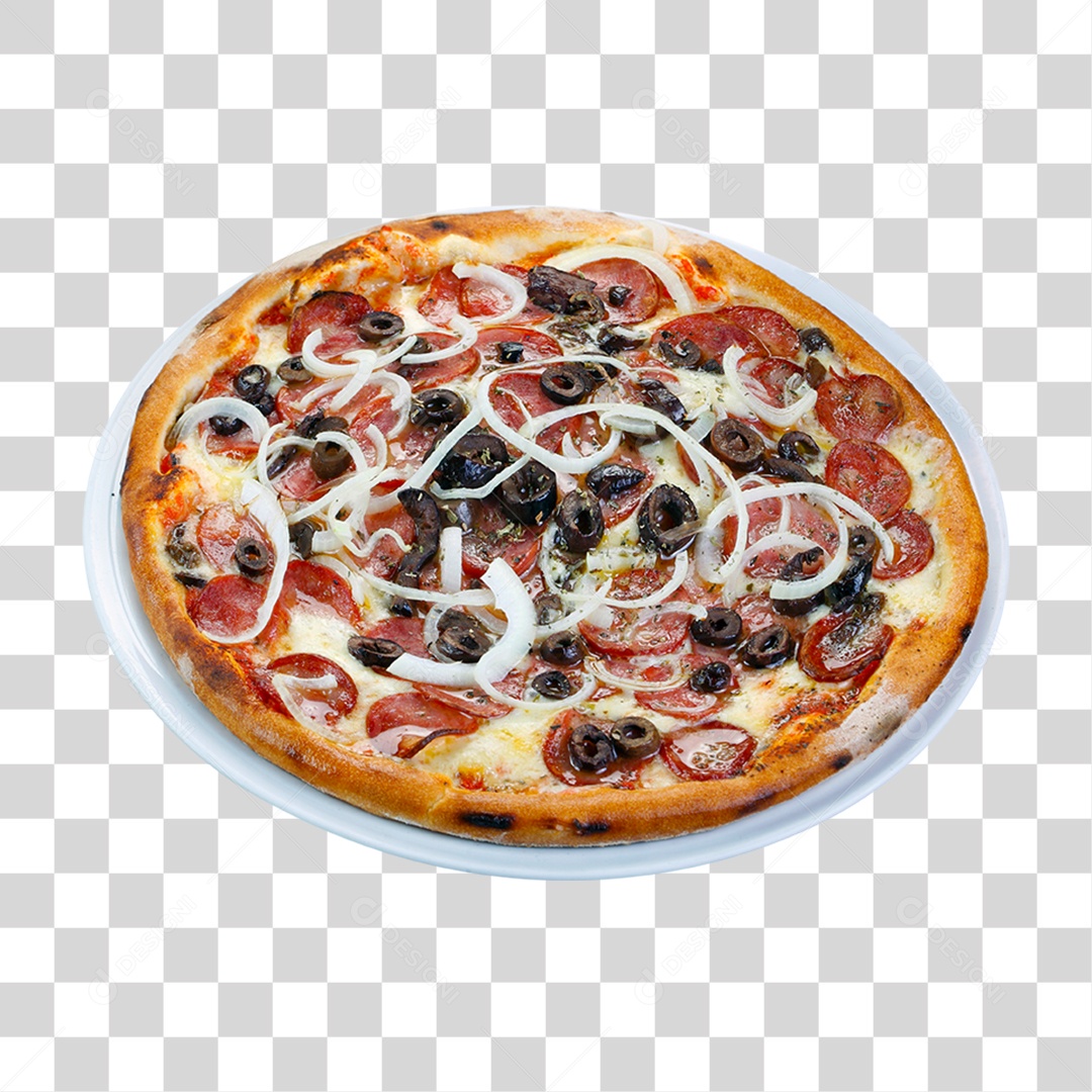 Pizza Saborosa PNG Transparente