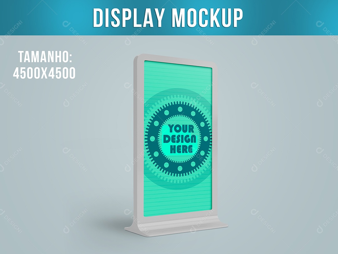 Display Mockup PSD Editável