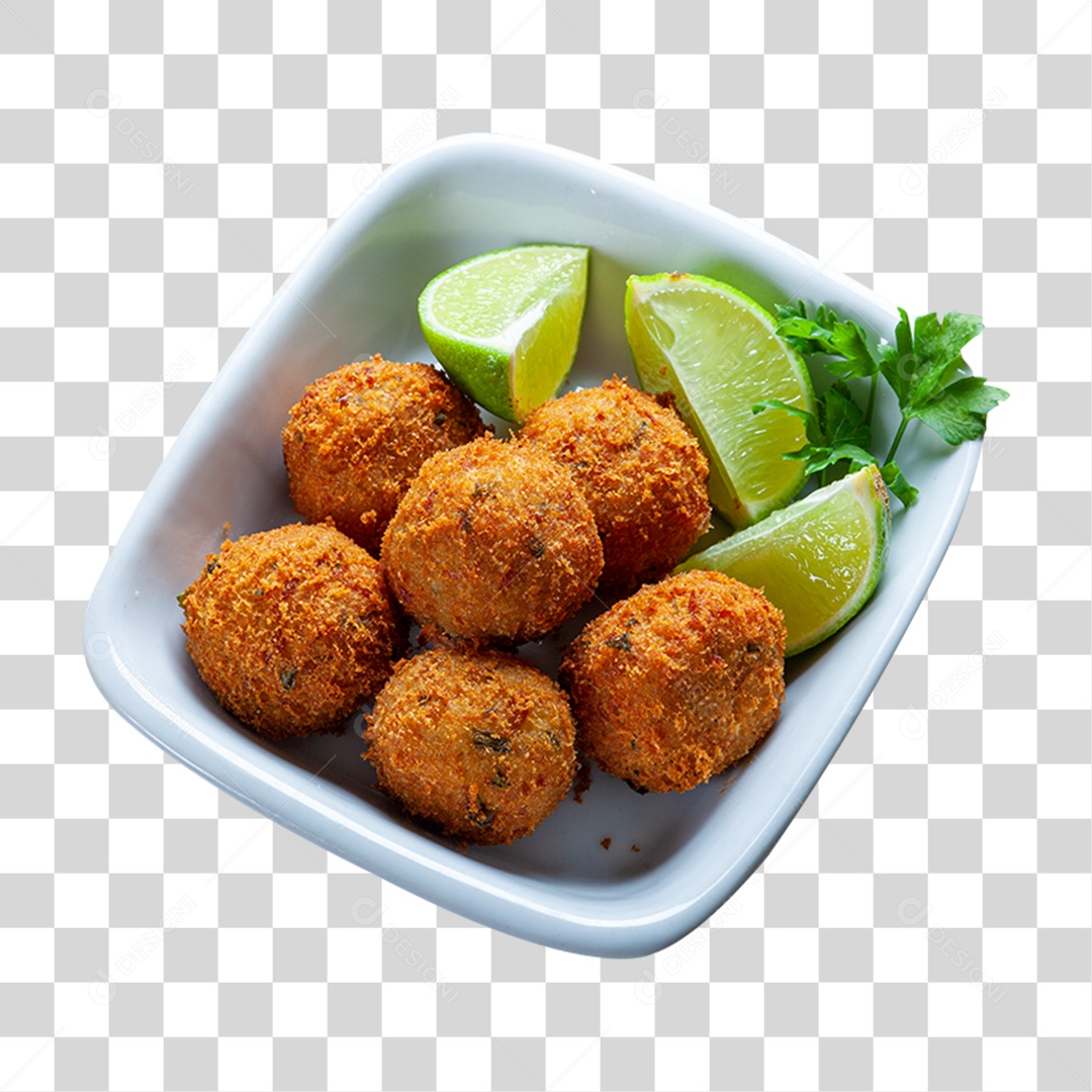 Bolinho Frito PNG Transparente