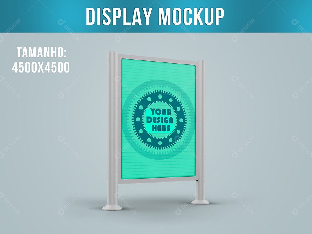 Display Mockup PSD Editável