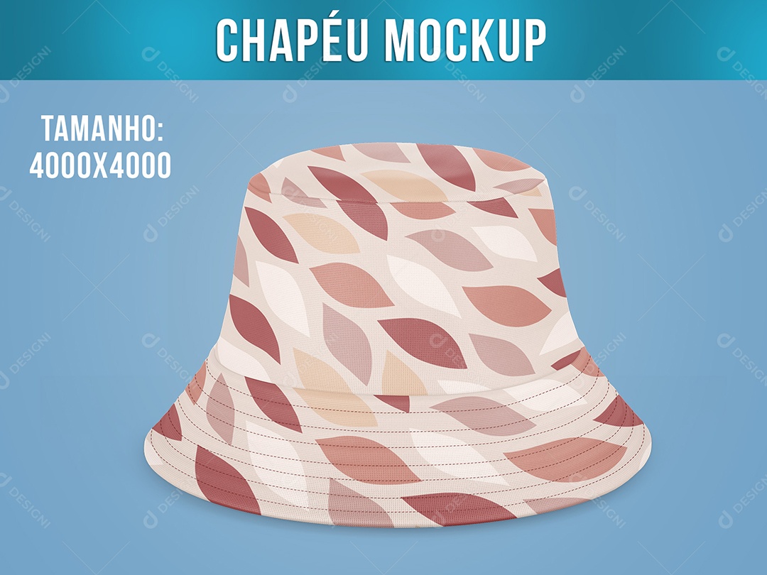 Mockup de chapéu PSD Editável