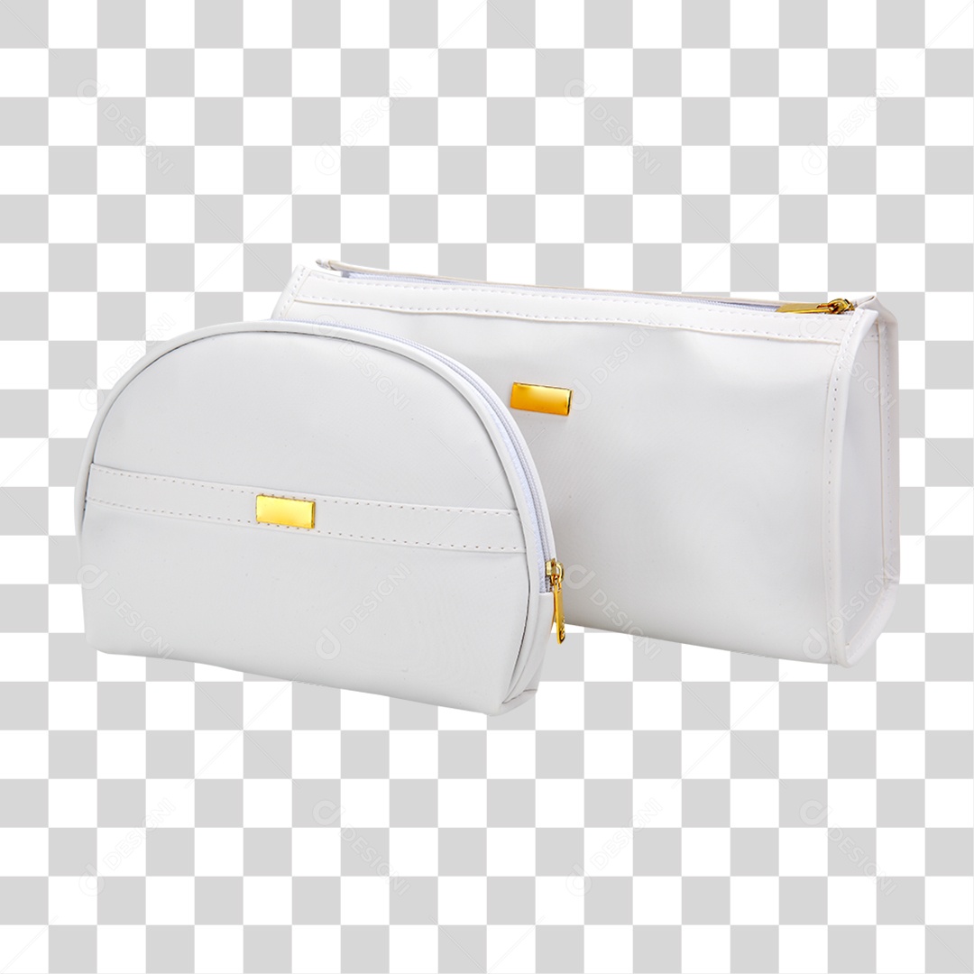 Bolsa Branca para Acessórios PNG Transparente