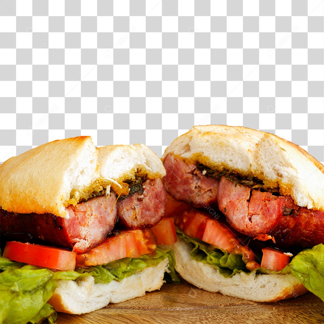 Pão Hamburguer PNG Transparente