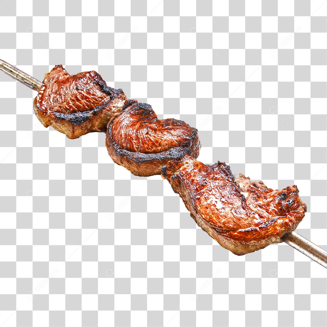 Picanha em Espeto PNG Transparente