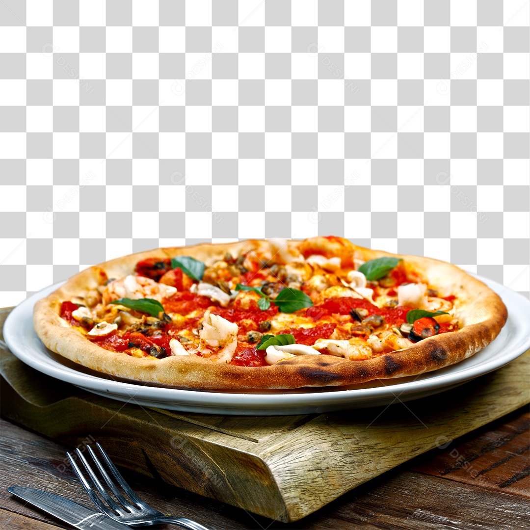 Pizza Vários Sabores  PNG Transparente