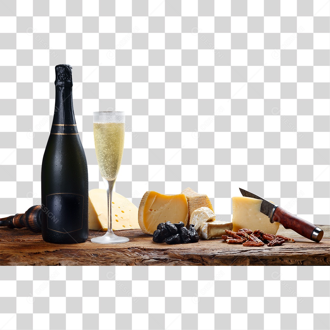 Espumante PNG Transparente