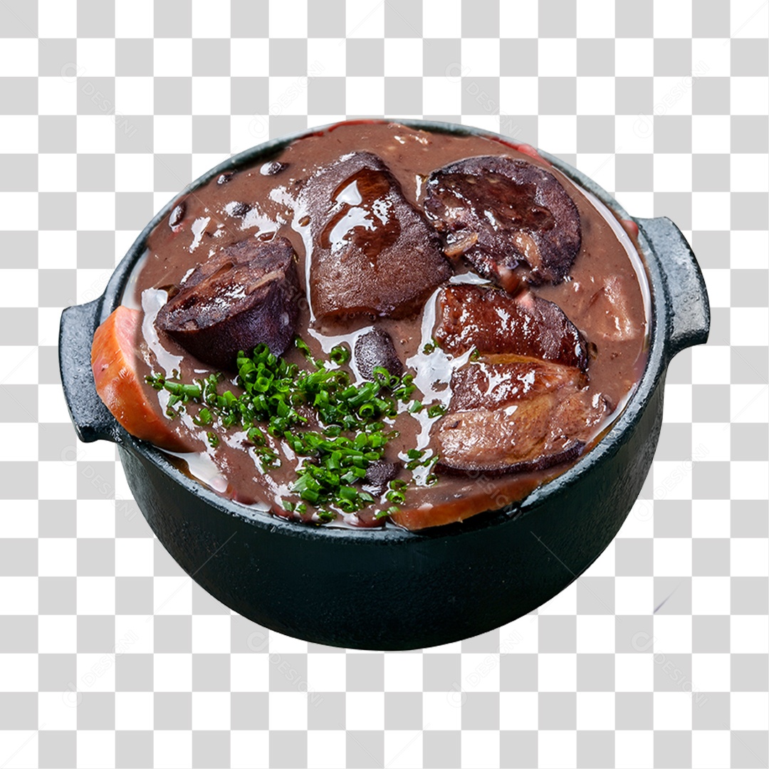 Feijoada Tradicional Brasileira PNG Transparente