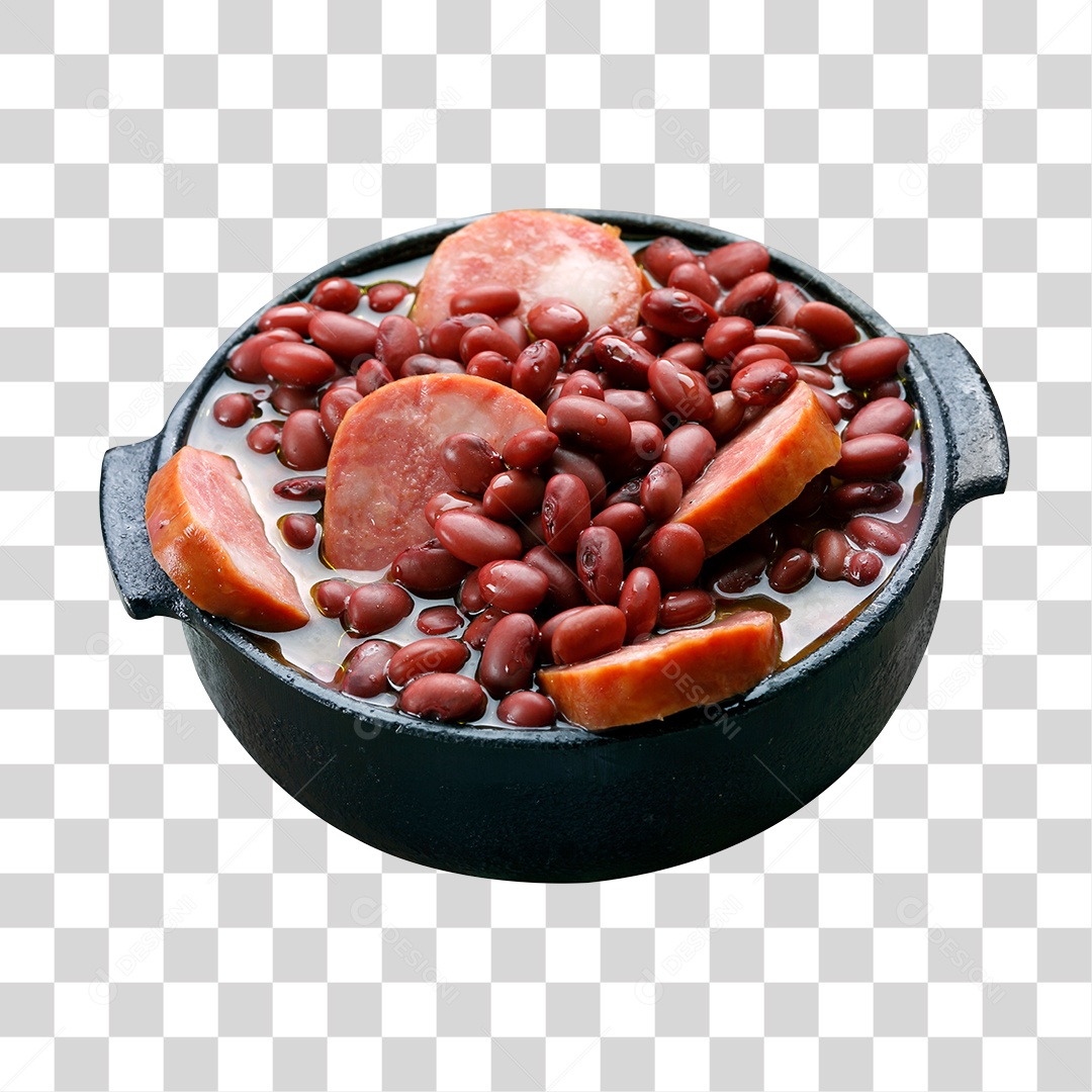 Feijoada Tradicional Brasileira PNG Transparente