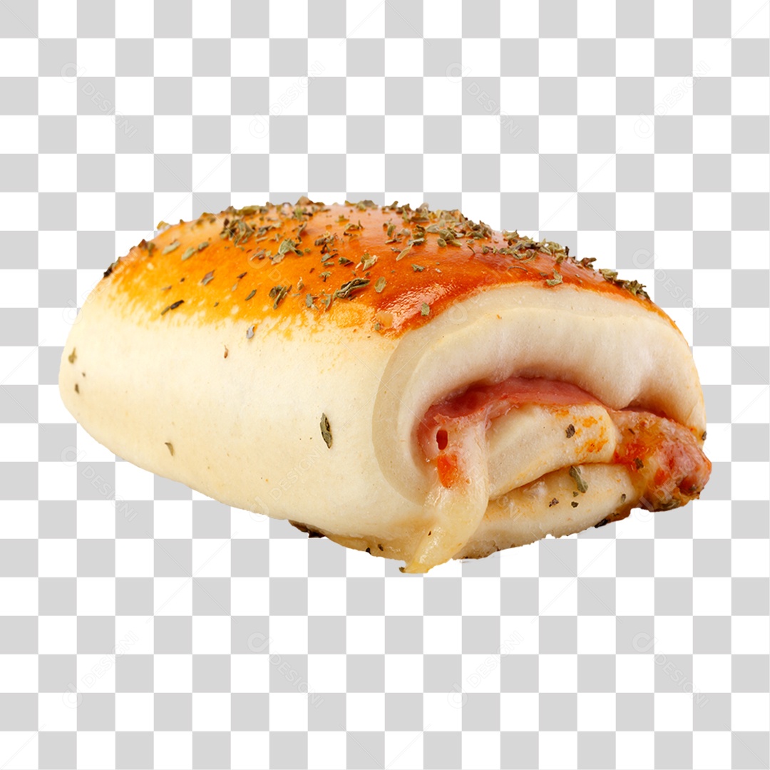 Pastel Frito Saboroso PNG Transparente