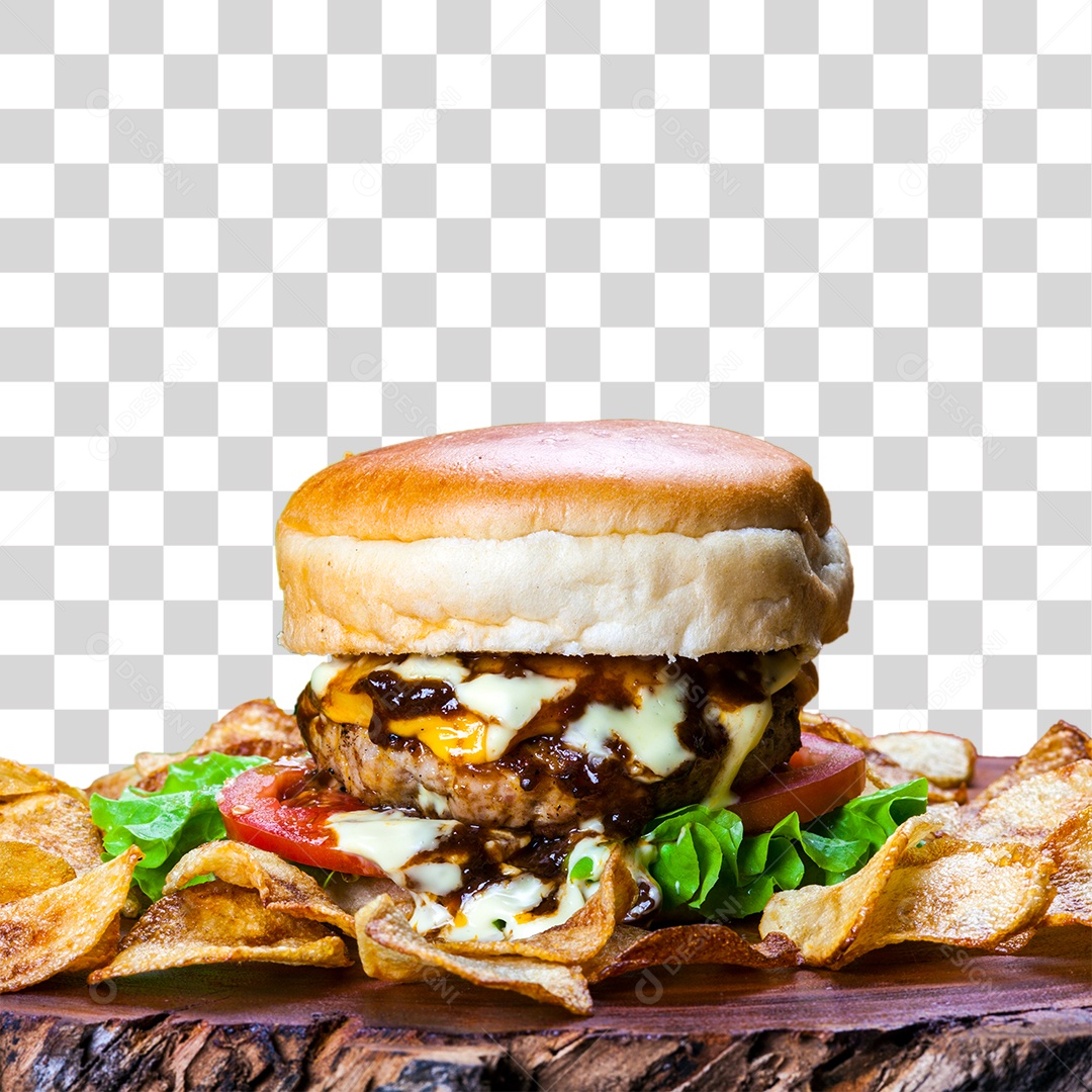 Hamburguer PNG Transparente