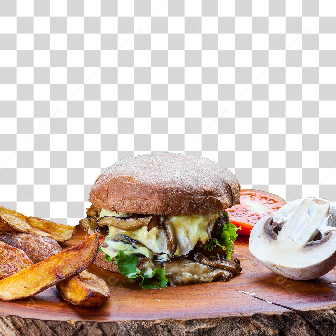 Hamburguer PNG Transparente