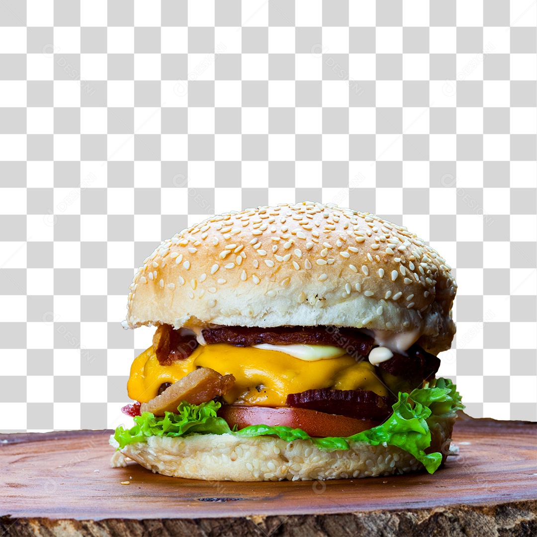 Hamburguer PNG Transparente