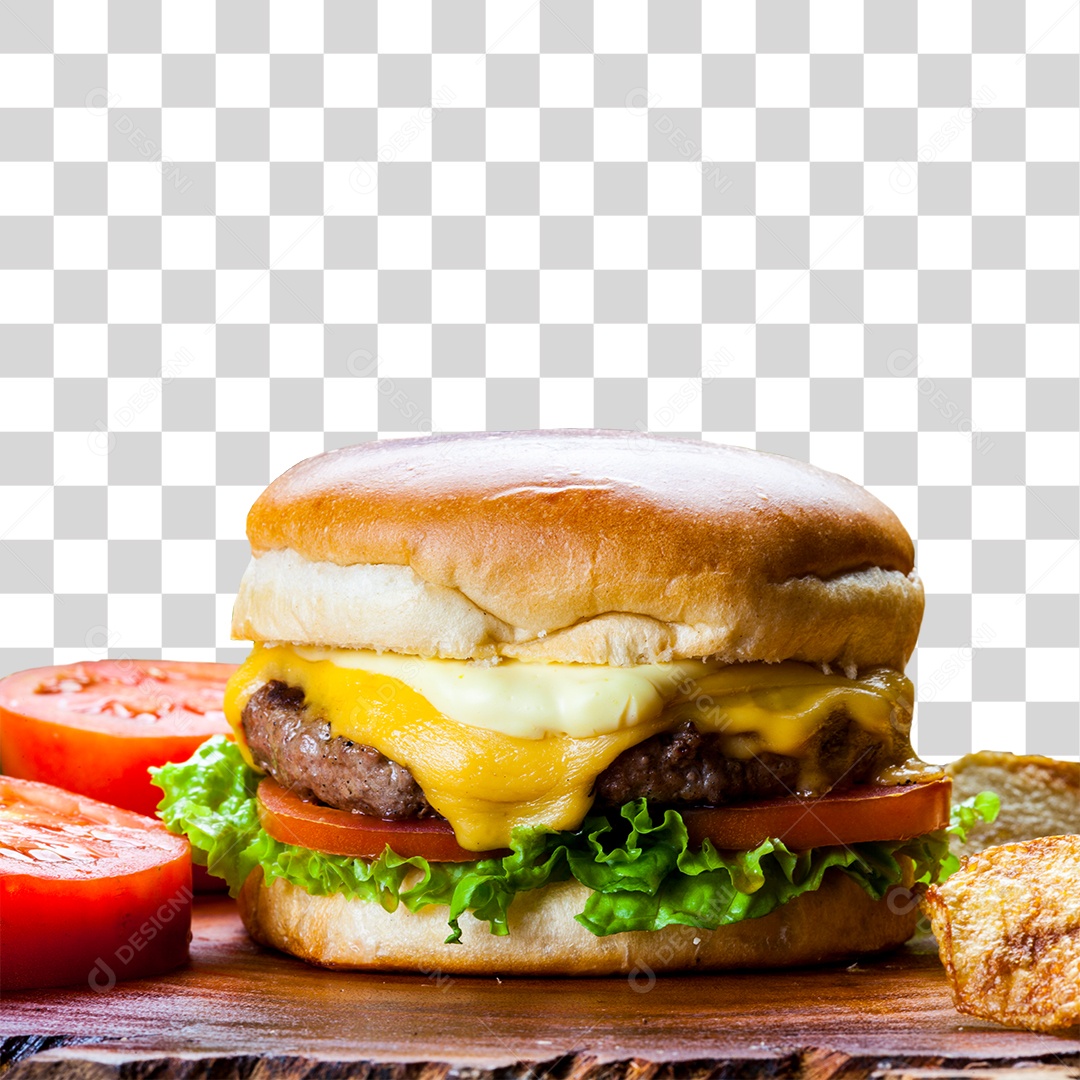 Hamburguer PNG Transparente