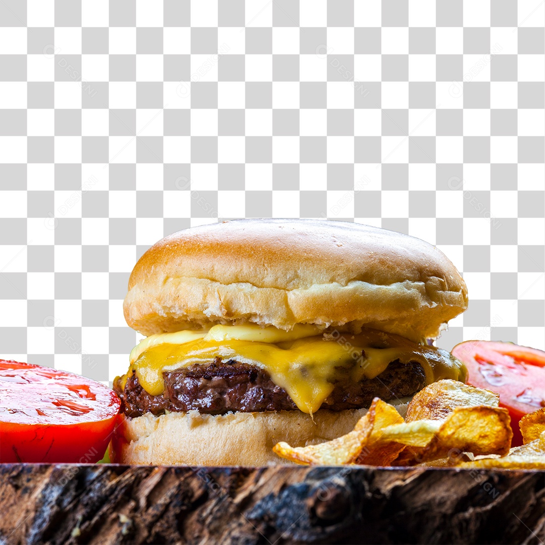 Hamburguer PNG Transparente