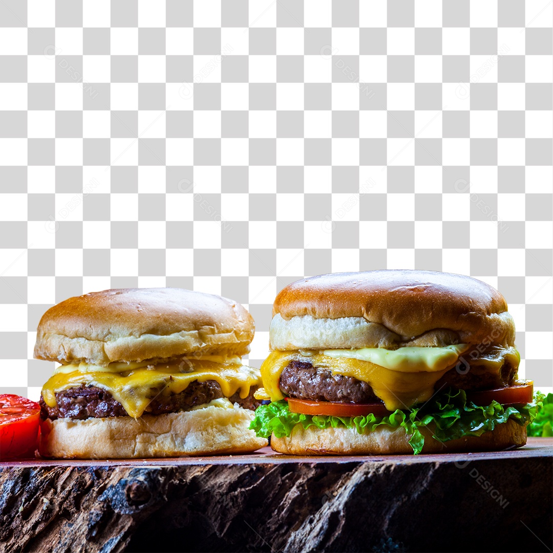Hamburguer PNG Transparente