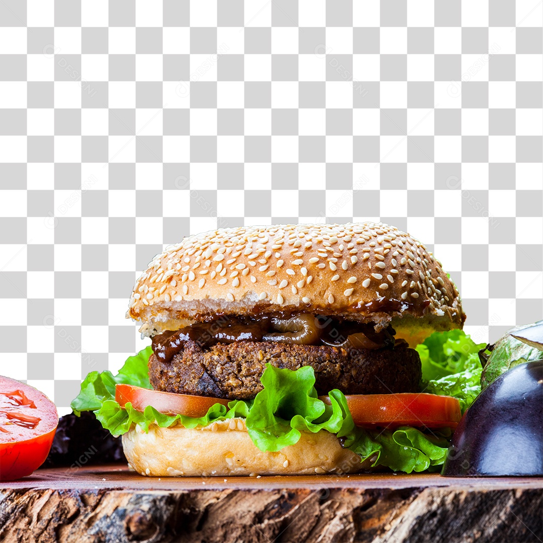 Hamburguer PNG Transparente