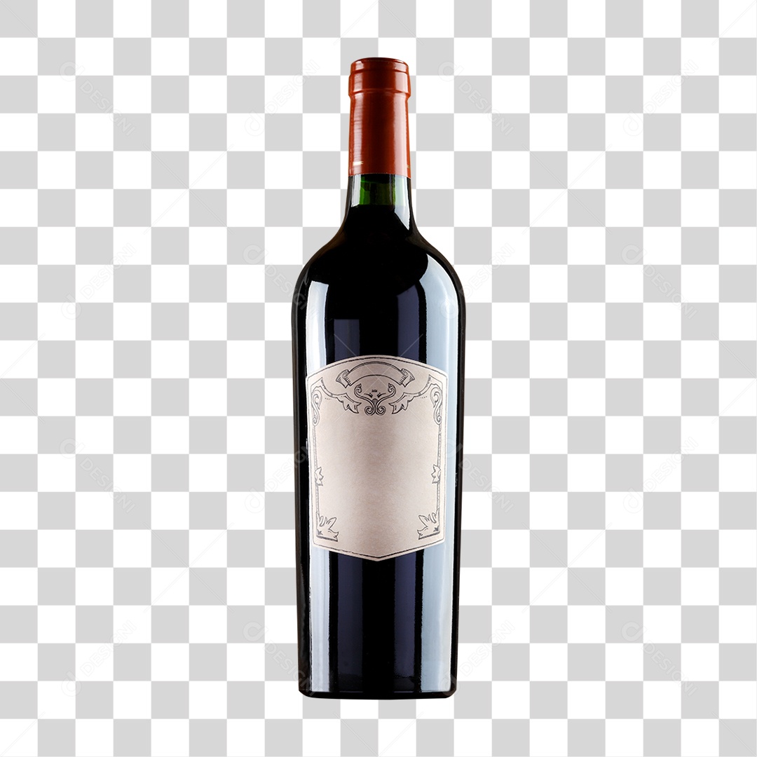 Garrafa de Vinho PNG Transparente