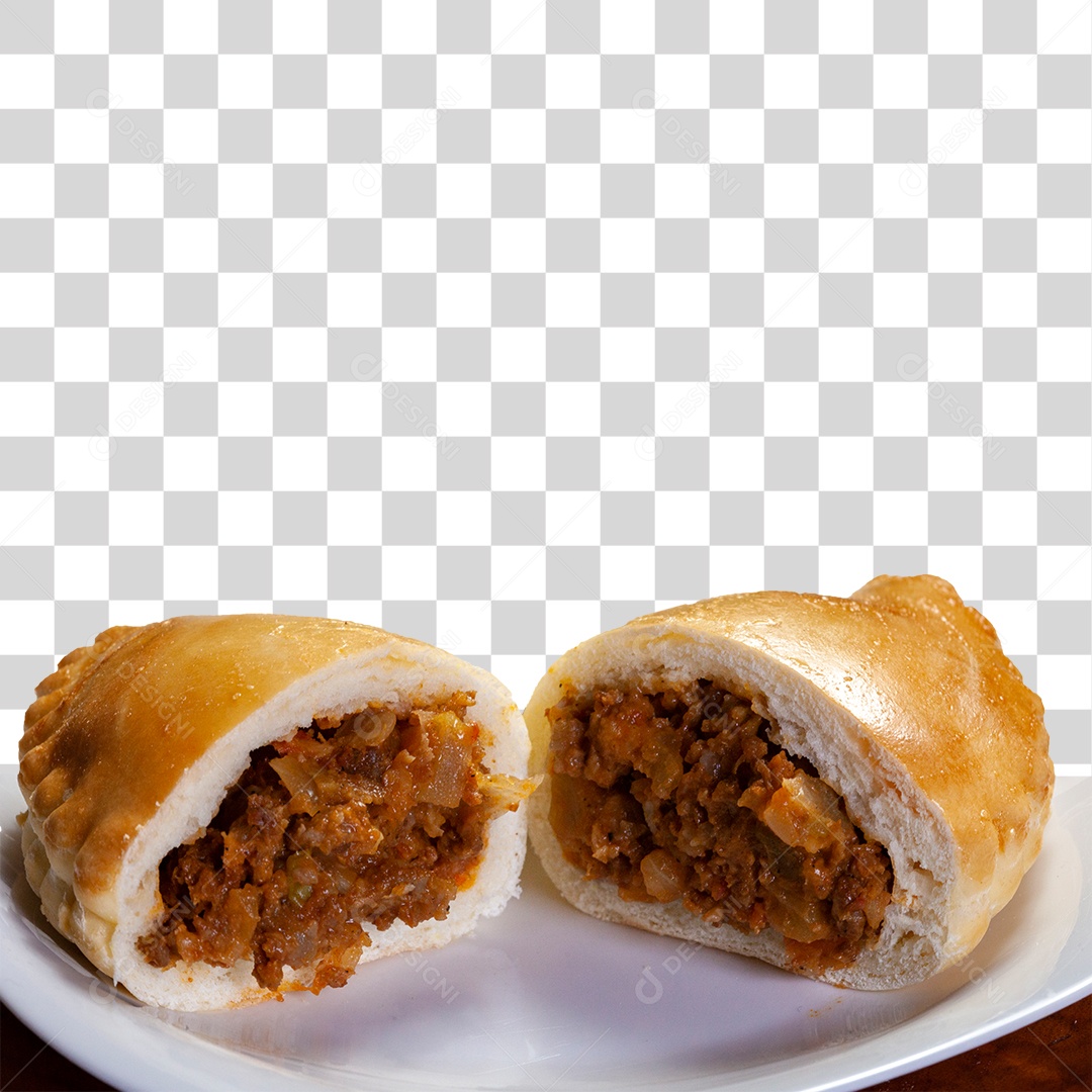 Empada de Carne Moída PNG Transparente