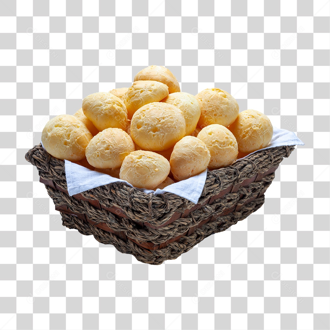 Pão de Queijo PNG Transparente