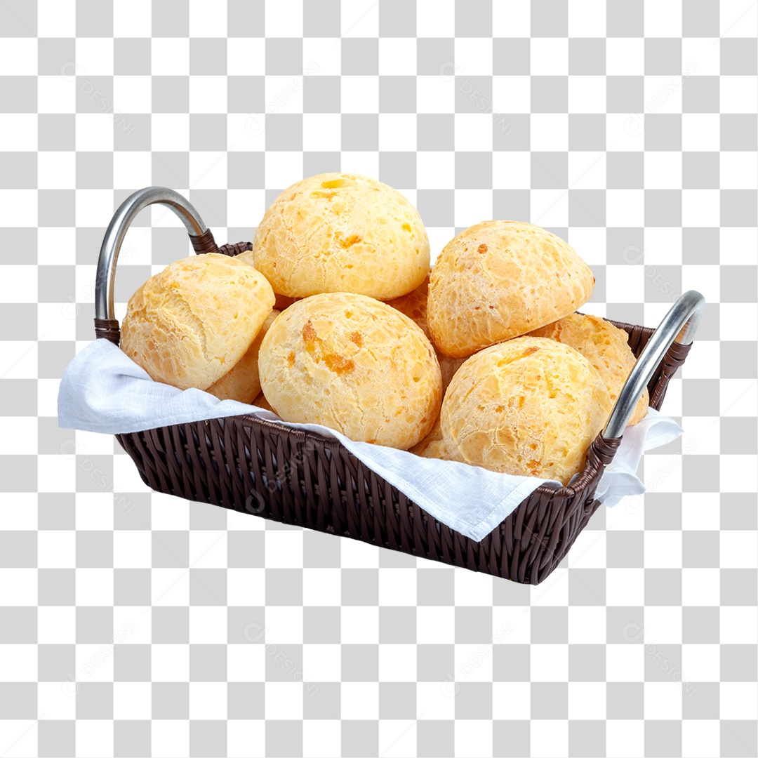 Pão de Queijo PNG Transparente