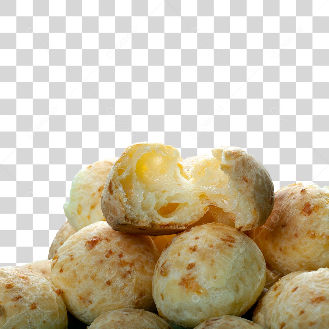 Pão de Queijo PNG Transparente