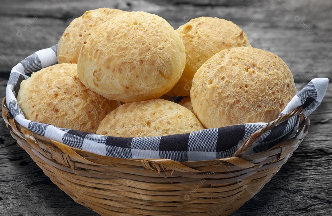 Cesta pão de queijo grande