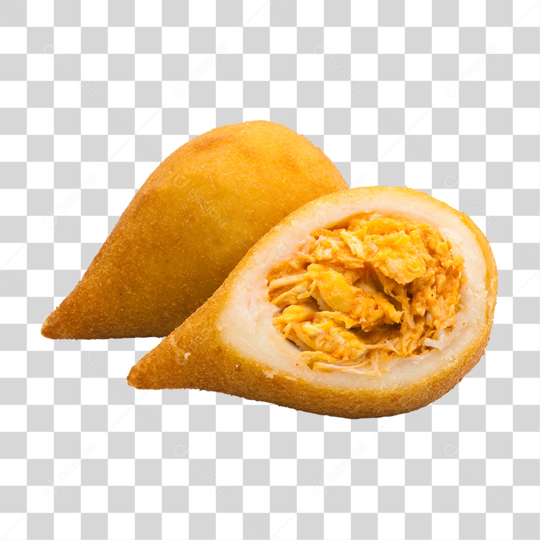 Coxinha Frita PNG Transparente