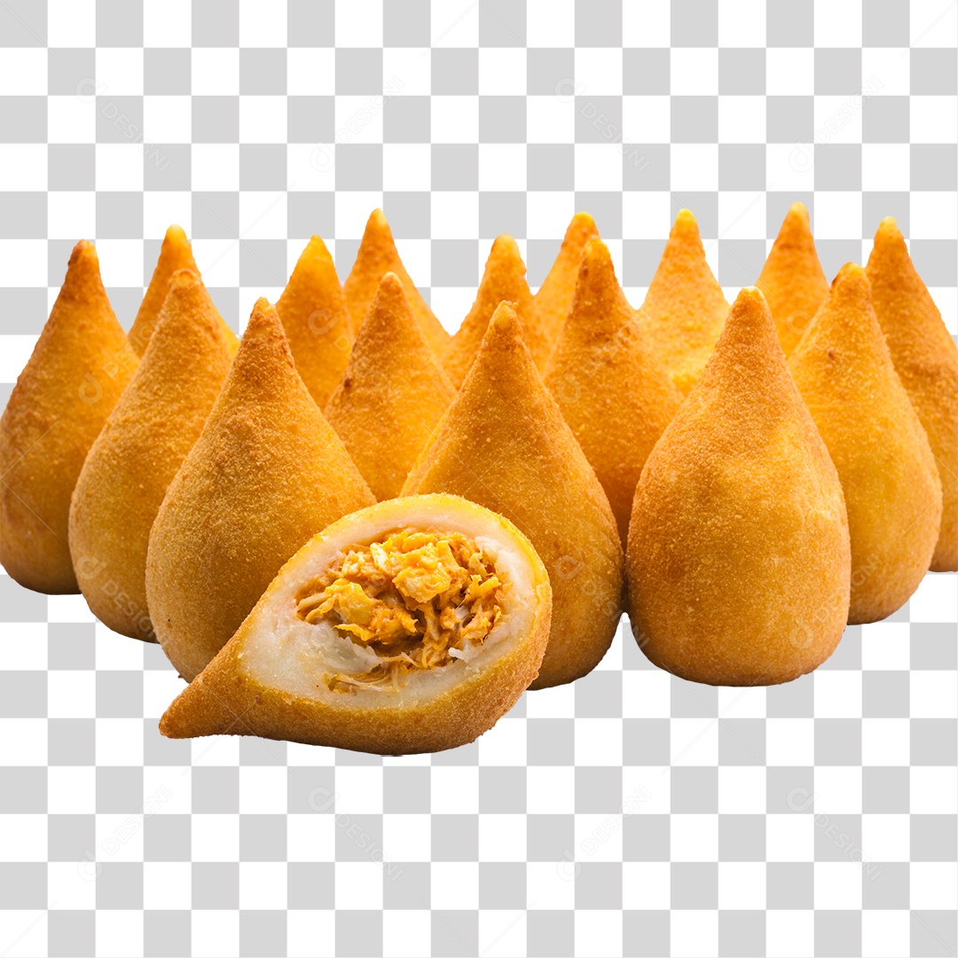 Coxinhas Fritas PNG Transparente