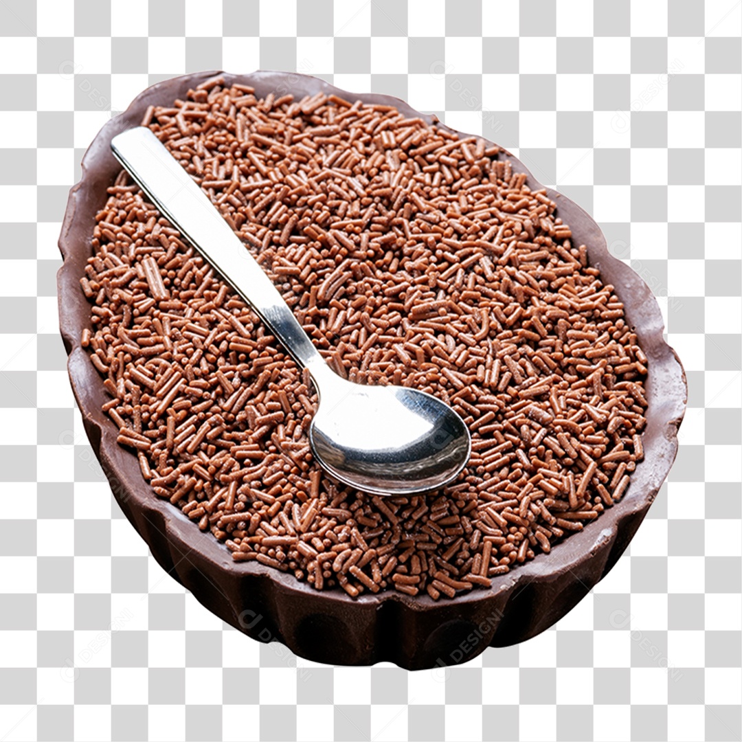 Ovo de Chocolate PNG Transparente