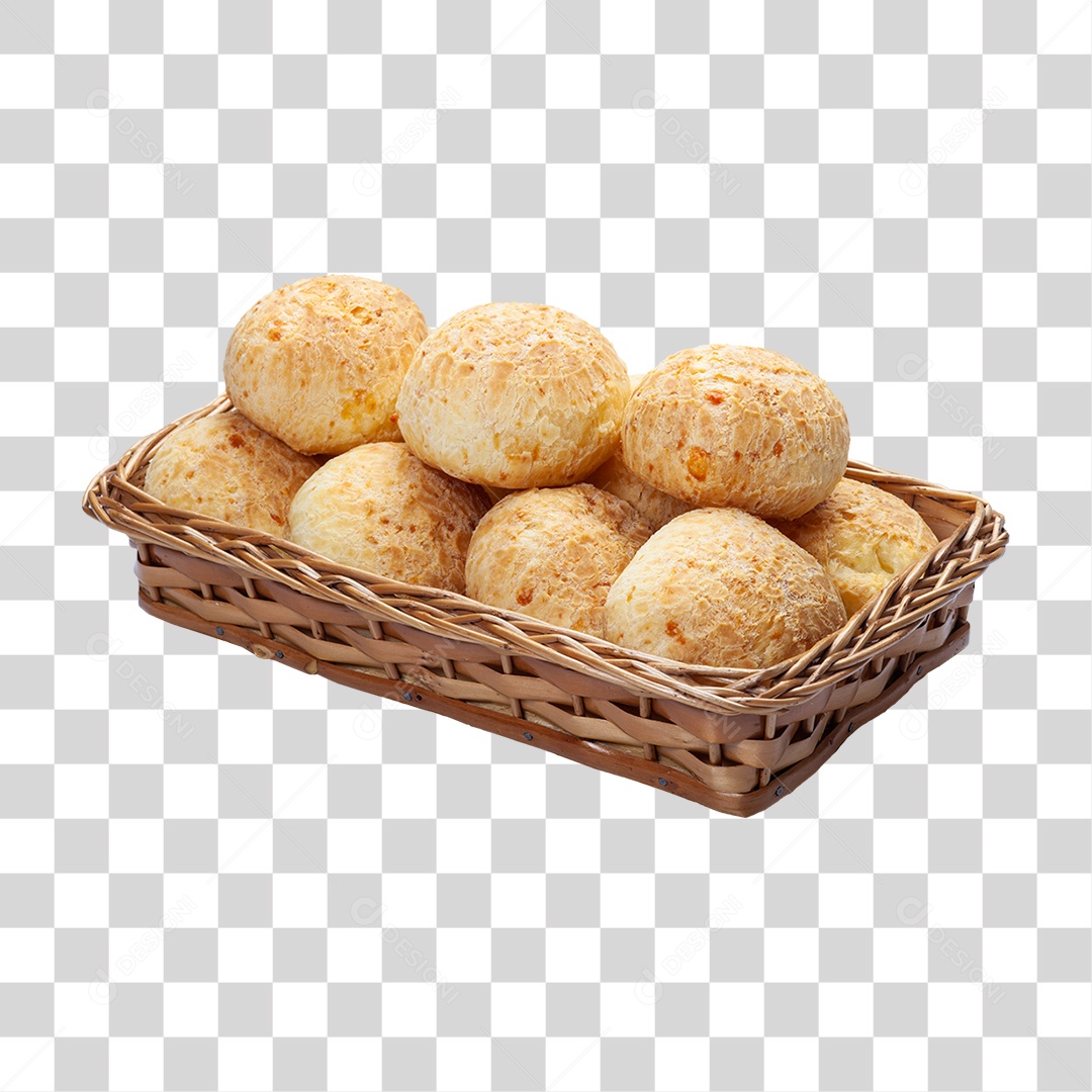 Pão de Queijo PNG Transparente