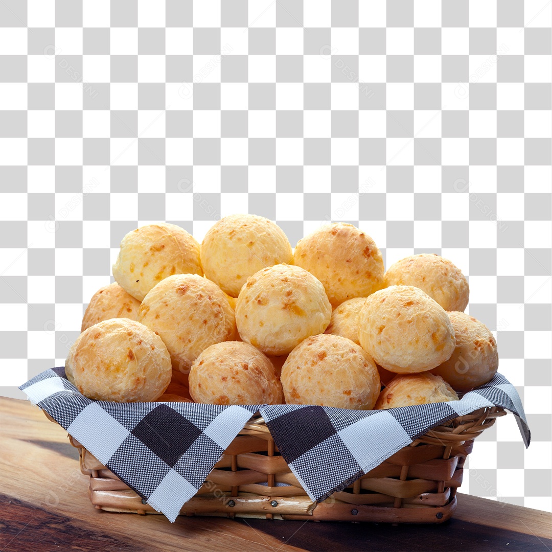 Pão de Queijo PNG Transparente