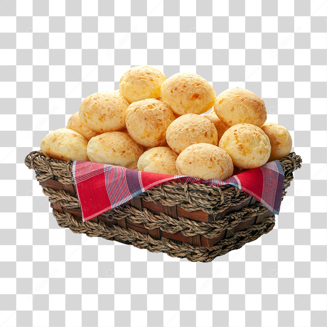 Pão de Queijo PNG Transparente