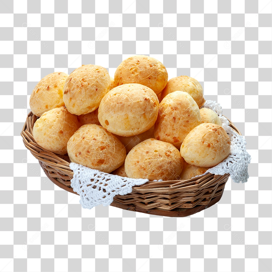 Pão de Queijo PNG Transparente