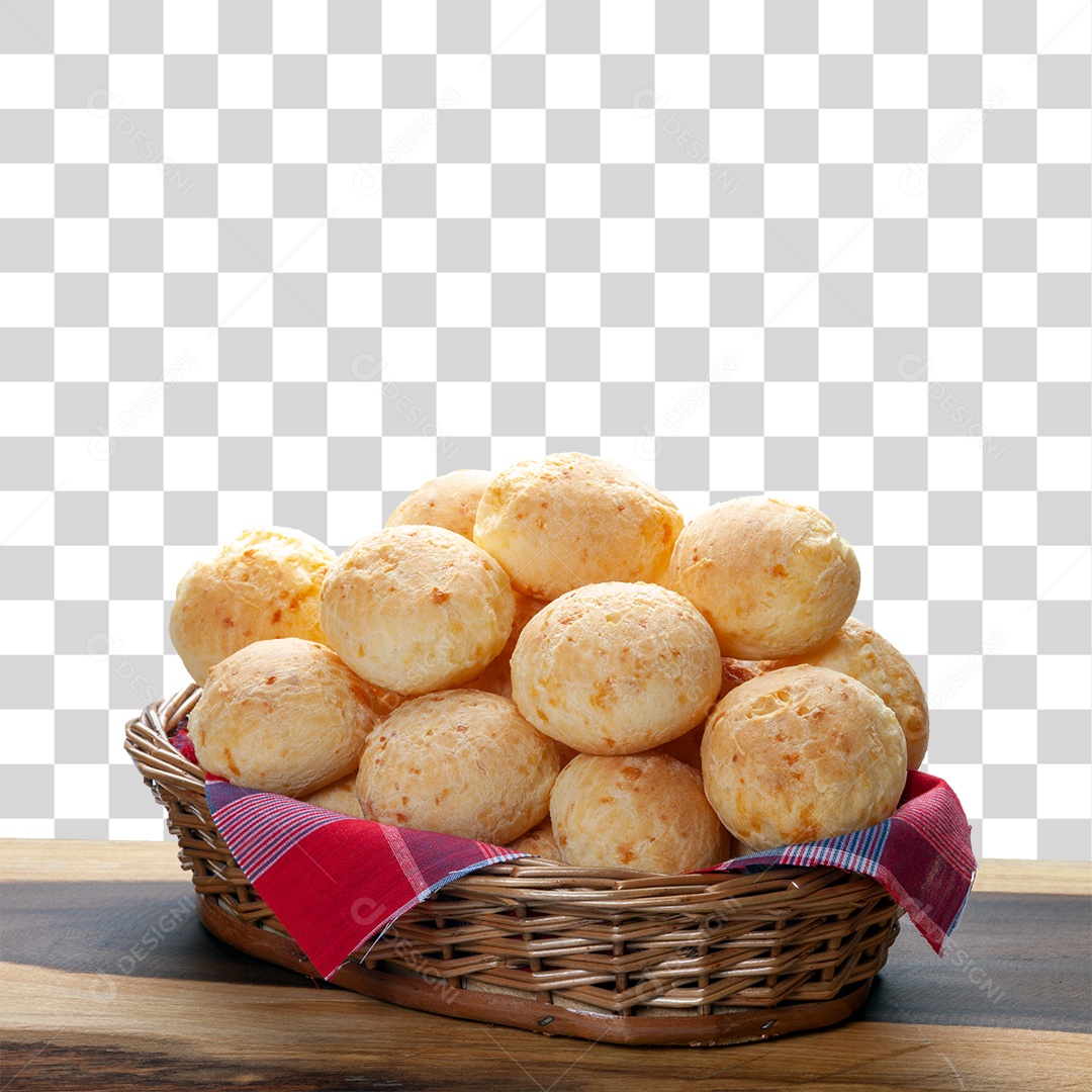 Pão de Queijo PNG Transparente