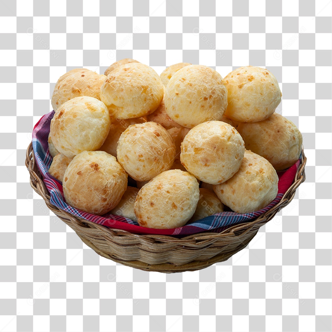 Pão de Queijo PNG Transparente