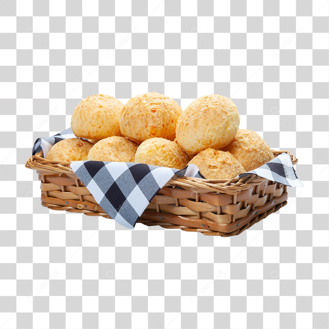 Pão de Queijo PNG Transparente