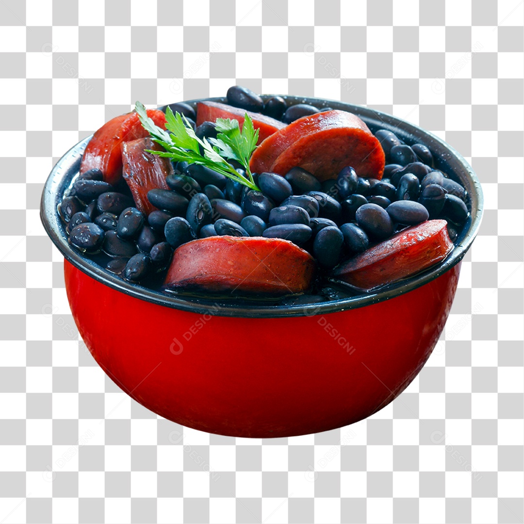 Feijoada Tradicional Brasileira PNG Transparente