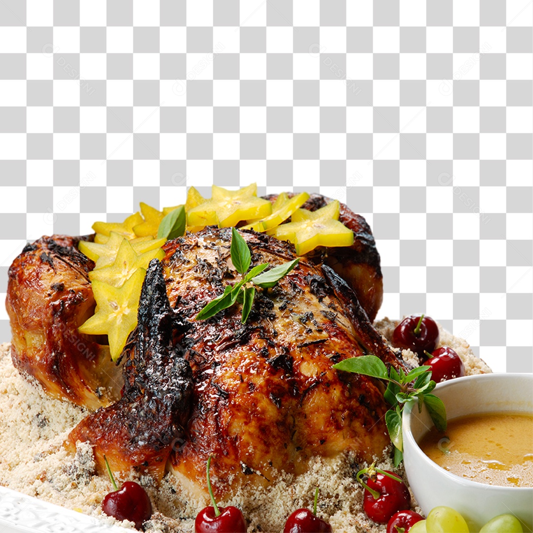 Frango Assado PNG Transparente