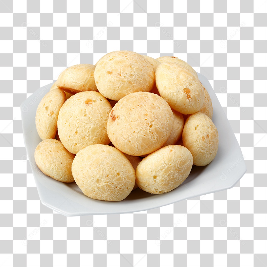 Pão de Queijo PNG Transparente