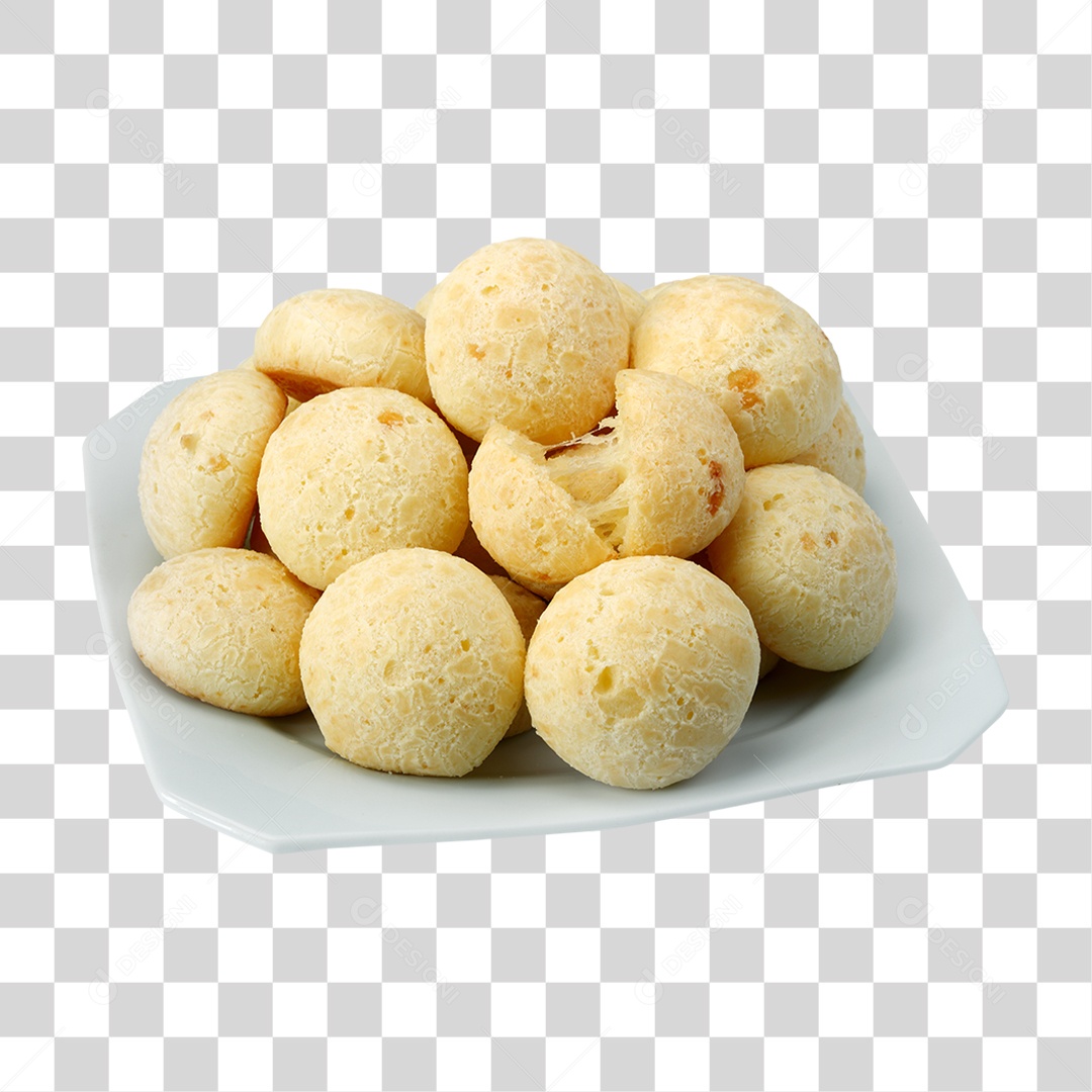 Pão de Queijo PNG Transparente