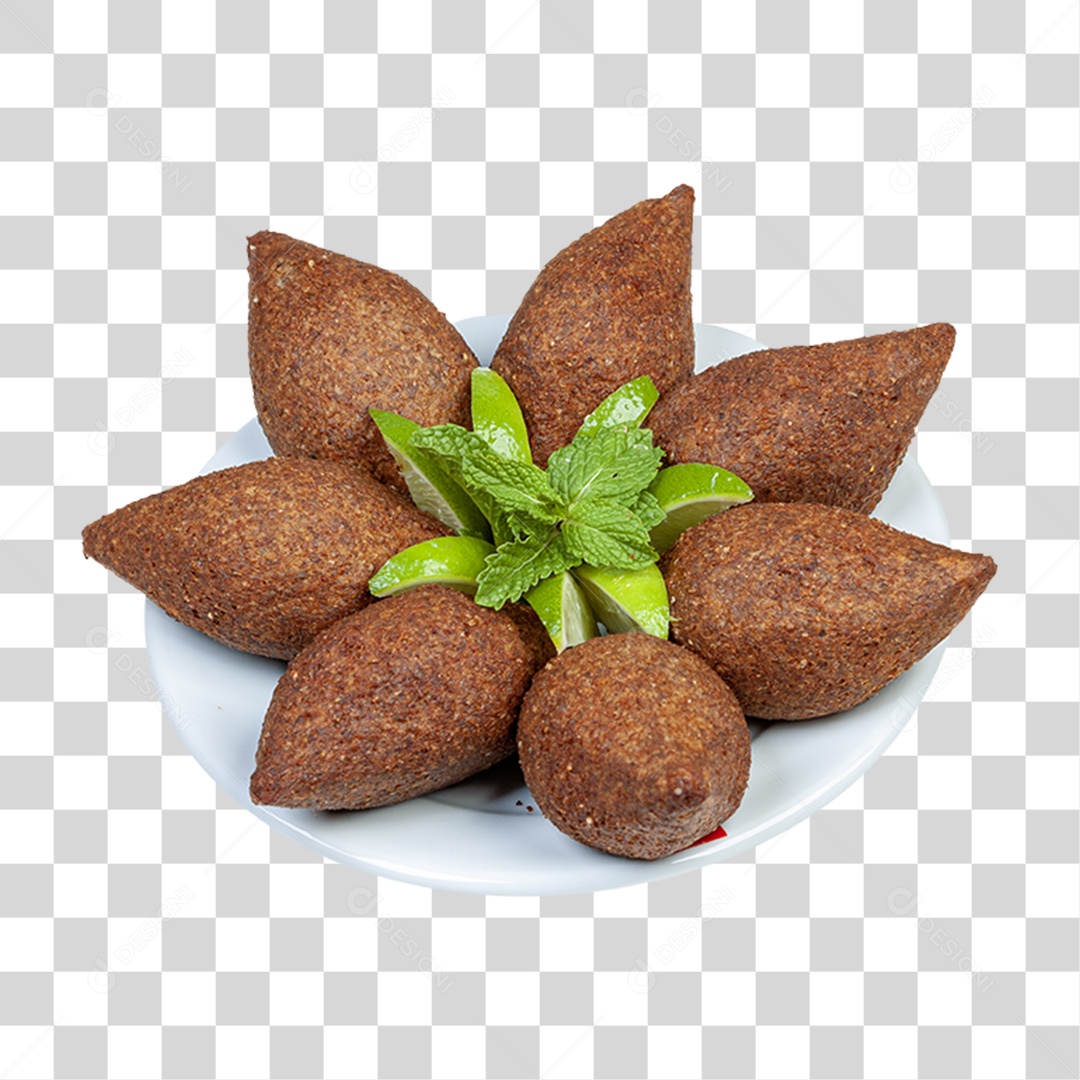 Quibe Frito PNG Transparente